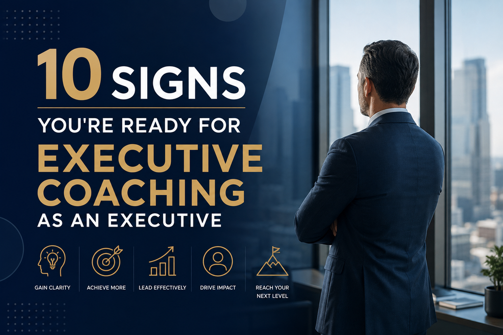 need an executive coach
