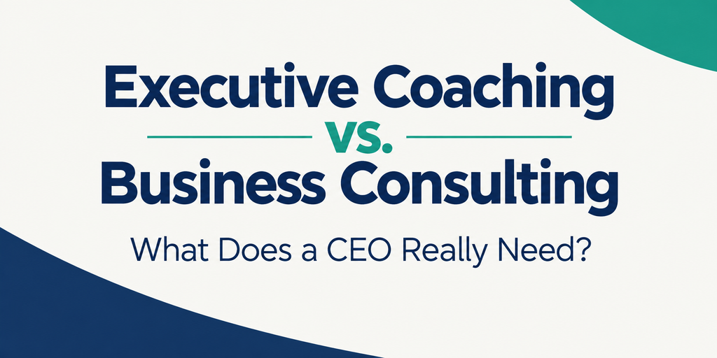 Executive Coaching Vs Business Consulting